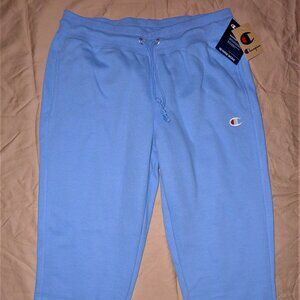 Champion Women's Sweatpants Joggers Reverse Weave NEW w/ TAGS Charming Blue